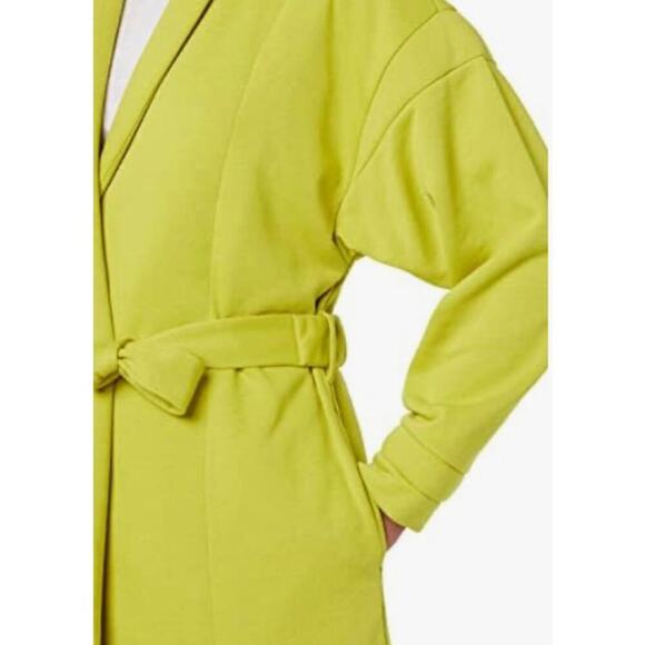 NWT TEREA Women's Alaina Vibrant Wrap French Terry Jacket Sz: M Vibrant Spring - Picture 4 of 16